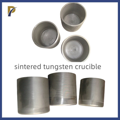 Pot di tungsteno ad alta temperatura sinterizzazione di tungsteno crogiolo per la crescita di cristalli di zaffiro
